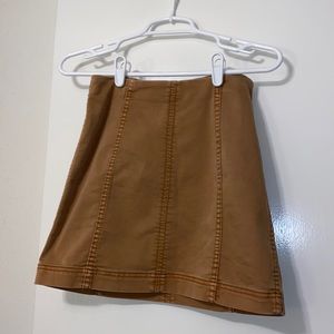 Free People Tan skirt